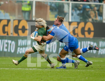 19/11/2022 - Faf De Klerk of South Africa during the ANS - Autumn Nations Series Italy, rugby match between Italy and South Africa on 19 November 2022 at Luigi Ferrarsi Stadium in Genova, Italy. Photo Nderim Kaceli - ITALY VS SOUTH AFRICA - AUTUMN NATIONS SERIES - RUGBY