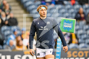 29/10/2022 - Scotland captain Jamie Ritchie during the warm up before the 2022 Autumn Nations Series match between Scotland and Australia at BT Murrayfield Stadium, Edinburgh, Scotland on 29 October 2022. - RUGBY - TEST MATCH - SCOTLAND V AUSTRALIA - AUTUMN NATIONS SERIES - RUGBY