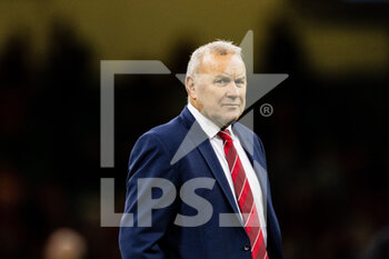 05/11/2022 - Head Coach Wayne Pivac of Wales during the pre match warm up ahead of the 2022 Autumn Nations Series, rugby union test match between Wales and New Zealand on November 5, 2022 at Principality Stadium in Cardiff, Wales - RUGBY - TEST MATCH - WALES V NEW ZEALAND - AUTUMN NATIONS SERIES - RUGBY