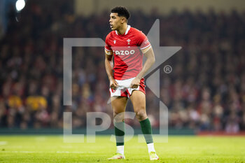 05/11/2022 - Rio Dyer of Wales during the 2022 Autumn Nations Series, rugby union test match between Wales and New Zealand on November 5, 2022 at Principality Stadium in Cardiff, Wales - RUGBY - TEST MATCH - WALES V NEW ZEALAND - AUTUMN NATIONS SERIES - RUGBY