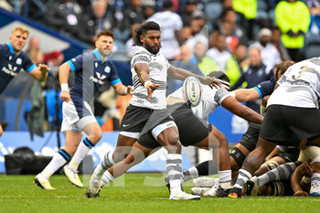 05/11/2022 - Fiji’s Frank Lomani during the 2022 Autumn Nations Series, rugby union test match between Scotland and Fiji on November 5, 2022 at BT Murrayfield Stadium in Edinburgh, Scotland - RUGBY - TEST MATCH - SCOTLAND V FIJI - AUTUMN NATIONS SERIES - RUGBY