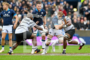 2022-11-05 - Scotland's Richie Gray during the 2022 Autumn Nations Series, rugby union test match between Scotland and Fiji on November 5, 2022 at BT Murrayfield Stadium in Edinburgh, Scotland - RUGBY - TEST MATCH - SCOTLAND V FIJI - AUTUMN NATIONS SERIES - RUGBY