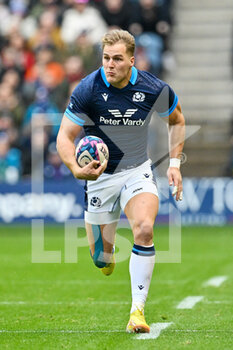 05/11/2022 - Scotland's Duhan ven der Merwe during the 2022 Autumn Nations Series, rugby union test match between Scotland and Fiji on November 5, 2022 at BT Murrayfield Stadium in Edinburgh, Scotland - RUGBY - TEST MATCH - SCOTLAND V FIJI - AUTUMN NATIONS SERIES - RUGBY