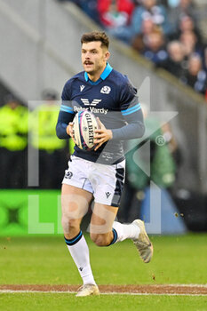 05/11/2022 - Scotland's Blair Kinghorn during the 2022 Autumn Nations Series, rugby union test match between Scotland and Fiji on November 5, 2022 at BT Murrayfield Stadium in Edinburgh, Scotland - RUGBY - TEST MATCH - SCOTLAND V FIJI - AUTUMN NATIONS SERIES - RUGBY