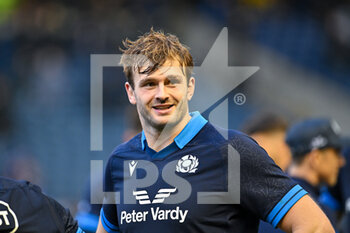 05/11/2022 - Scotland's Richie Gray after the final whistle of the 2022 Autumn Nations Series, rugby union test match between Scotland and Fiji on November 5, 2022 at BT Murrayfield Stadium in Edinburgh, Scotland - RUGBY - TEST MATCH - SCOTLAND V FIJI - AUTUMN NATIONS SERIES - RUGBY