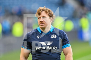 05/11/2022 - Scotland's Hamish Watson after the final whistle of the 2022 Autumn Nations Series, rugby union test match between Scotland and Fiji on November 5, 2022 at BT Murrayfield Stadium in Edinburgh, Scotland - RUGBY - TEST MATCH - SCOTLAND V FIJI - AUTUMN NATIONS SERIES - RUGBY