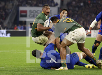12/11/2022 - Damian Willemse of South Africa during the 2022 Autumn Nations Series, rugby union test match between France and South Africa (Springboks) on November 12, 2022 at Velodrome stadium in Marseille, France - RUGBY - TEST MATCH - FRANCE V SOUTH AFRICA - AUTUMN NATIONS SERIES - RUGBY