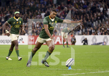 12/11/2022 - Damian Willemse of South Africa during the 2022 Autumn Nations Series, rugby union test match between France and South Africa (Springboks) on November 12, 2022 at Velodrome stadium in Marseille, France - RUGBY - TEST MATCH - FRANCE V SOUTH AFRICA - AUTUMN NATIONS SERIES - RUGBY
