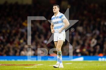 12/11/2022 - Emiliano Boffelli of Argentina during the 2022 Autumn Nations Series, rugby union test match between Wales and Argentina on November 12, 2022 at Millenium Stadium in Cardiff, Wales - RUGBY - TEST MATCH - WALES V ARGENTINA - AUTUMN NATIONS SERIES - RUGBY