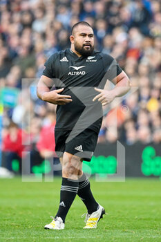 13/11/2022 - New Zealand’s Nepo Laulala during the 2022 Autumn Nations Series, rugby union test match between Scotland and New Zealand on November 13, 2022 at the BT Murrayfield Stadium in Edinburgh, Scotland - RUGBY - TEST MATCH - SCOTLAND V NEW ZEALAND - AUTUMN NATIONS SERIES - RUGBY