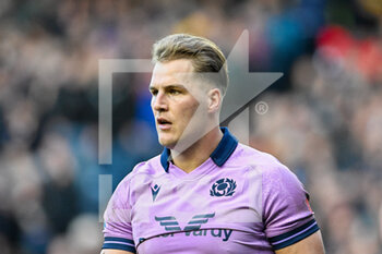 13/11/2022 - Scotland's Duhan ven der Merwe during the 2022 Autumn Nations Series, rugby union test match between Scotland and New Zealand on November 13, 2022 at the BT Murrayfield Stadium in Edinburgh, Scotland - RUGBY - TEST MATCH - SCOTLAND V NEW ZEALAND - AUTUMN NATIONS SERIES - RUGBY