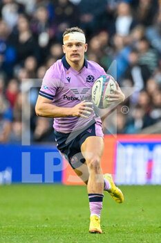 13/11/2022 - Scotland's Darcy Graham during the 2022 Autumn Nations Series, rugby union test match between Scotland and New Zealand on November 13, 2022 at the BT Murrayfield Stadium in Edinburgh, Scotland - RUGBY - TEST MATCH - SCOTLAND V NEW ZEALAND - AUTUMN NATIONS SERIES - RUGBY