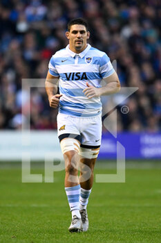 19/11/2022 - Argentina's captain Pablo Matera during the 2022 Autumn Nations Series, rugby union test match between Scotland and Argentina on November 19, 2022 at BT Murrayfield Stadium in Edinburgh, Scotland - RUGBY - TEST MATCH - SCOTLAND V ARGENTINA - AUTUMN NATIONS SERIES - RUGBY