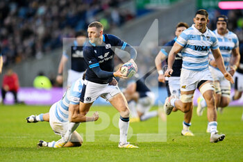 19/11/2022 - Scotland's Finn Russell during the 2022 Autumn Nations Series, rugby union test match between Scotland and Argentina on November 19, 2022 at BT Murrayfield Stadium in Edinburgh, Scotland - RUGBY - TEST MATCH - SCOTLAND V ARGENTINA - AUTUMN NATIONS SERIES - RUGBY