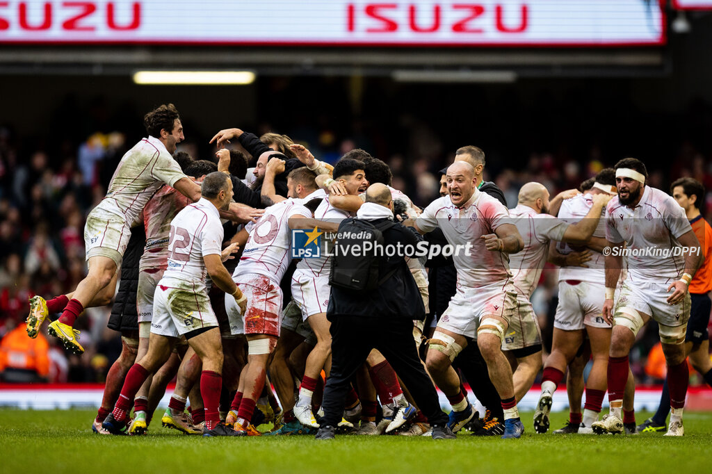 RUGBY - TEST MATCH - WALES v GEORGIA - AUTUMN NATIONS SERIES - RUGBY