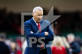 19/11/2022 - Head Coach Wayne Pivac of Wales during the 2022 Autumn Nations Series, rugby union test match between Wales and Georgia on November 19, 2022 at Millenium Stadium in Cardiff, Wales - RUGBY - TEST MATCH - WALES V GEORGIA - AUTUMN NATIONS SERIES - RUGBY