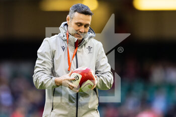 19/11/2022 - Attack coach Stephen Jones of Wales during the 2022 Autumn Nations Series, rugby union test match between Wales and Georgia on November 19, 2022 at Millenium Stadium in Cardiff, Wales - RUGBY - TEST MATCH - WALES V GEORGIA - AUTUMN NATIONS SERIES - RUGBY