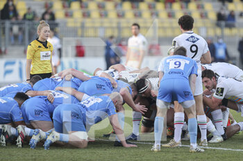 2022-01-22 - A scrum of the match  - ZEBRE RUGBY CLUB VS WORCESTER WARRIORS - CHALLENGE CUP - RUGBY