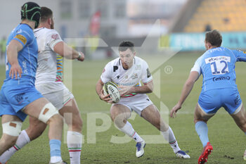 2022-01-22 - Timothy O’Malley (Zebre) in action - ZEBRE RUGBY CLUB VS WORCESTER WARRIORS - CHALLENGE CUP - RUGBY