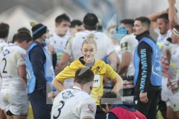 2022-01-22 - Hollie Davidson (referee) - ZEBRE RUGBY CLUB VS WORCESTER WARRIORS - CHALLENGE CUP - RUGBY