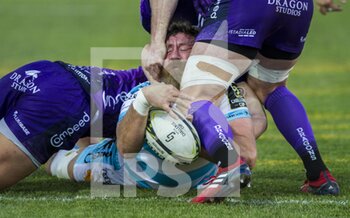 2022-01-15 - irne herbst try - BENETTON RUGBY VS DRAGONS - CHALLENGE CUP - RUGBY