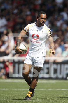14/05/2022 - Zach KIBIRIGE of Wasps during the EPCR Challenge Cup, Semi Finals rugby union match between LOU Rugby (Lyon) and Wasps on May 14, 2022 at Matmut Stadium Gerland in Lyon, France - LOU RUGBY (LYON) AND WASPS - CHALLENGE CUP - RUGBY