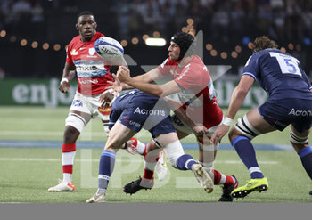 08/05/2022 - Baptiste Chouzenoux of Racing 92 during the European Rugby Champions Cup, Quarter-finals rugby union match between Racing 92 and Sale Sharks on May 8, 2022 at Paris La Defense Arena in Nanterre near Paris, France - RACING 92 V SALE SHARKS - HEINEKEN CHAMPIONS CUP - RUGBY