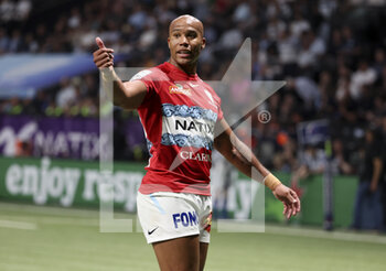 08/05/2022 - Teddy Thomas of Racing 92 during the European Rugby Champions Cup, Quarter-finals rugby union match between Racing 92 and Sale Sharks on May 8, 2022 at Paris La Defense Arena in Nanterre near Paris, France - RACING 92 V SALE SHARKS - HEINEKEN CHAMPIONS CUP - RUGBY