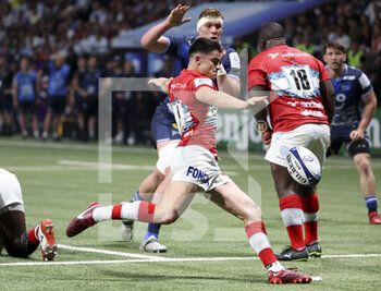 08/05/2022 - Nolann Le Garrec of Racing 92 during the European Rugby Champions Cup, Quarter-finals rugby union match between Racing 92 and Sale Sharks on May 8, 2022 at Paris La Defense Arena in Nanterre near Paris, France - RACING 92 V SALE SHARKS - HEINEKEN CHAMPIONS CUP - RUGBY