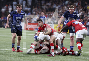 08/05/2022 - Nolann Le Garrec of Racing 92 during the European Rugby Champions Cup, Quarter-finals rugby union match between Racing 92 and Sale Sharks on May 8, 2022 at Paris La Defense Arena in Nanterre near Paris, France - RACING 92 V SALE SHARKS - HEINEKEN CHAMPIONS CUP - RUGBY