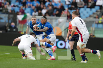 2022-02-13 - Montanna Ioane (Italy) - 2022 SIX NATIONS - ITALY VS ENGLAND - SIX NATIONS - RUGBY