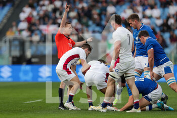 2022-02-13 - referee match - 2022 SIX NATIONS - ITALY VS ENGLAND - SIX NATIONS - RUGBY