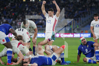 2022-02-13 - England try - 2022 SIX NATIONS - ITALY VS ENGLAND - SIX NATIONS - RUGBY