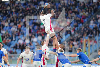2022-02-13 - touche England - 2022 SIX NATIONS - ITALY VS ENGLAND - SIX NATIONS - RUGBY