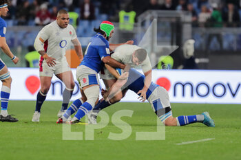 2022-02-13 - Charlie Ewels (England) - 2022 SIX NATIONS - ITALY VS ENGLAND - SIX NATIONS - RUGBY