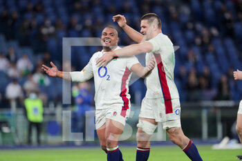 2022-02-13 - England exultation - 2022 SIX NATIONS - ITALY VS ENGLAND - SIX NATIONS - RUGBY
