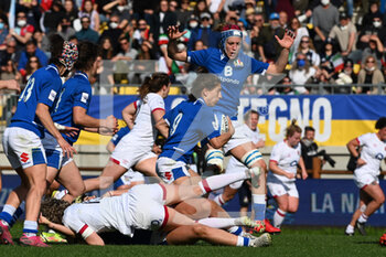 2022-04-03 - sofia stefan (italy) - WOMEN SIX NATIONS 2022 - ITALY VS ENGLAND - SIX NATIONS - RUGBY