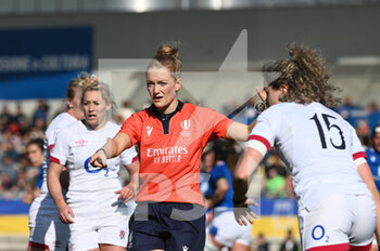 2022-04-03 - referee hollie davidson - WOMEN SIX NATIONS 2022 - ITALY VS ENGLAND - SIX NATIONS - RUGBY
