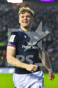 2022-02-05 - Scotland's Darcy Graham during the Six Nations 2022 rugby union match between Scotland and England on February 5, 2022 at BT Murrayfield in Edinburgh, Scotland - SIX NATIONS 2022 - SCOTLAND VS ENGLAND - SIX NATIONS - RUGBY