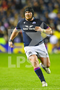 2022-02-05 - Scotland's Zander Fagerson during the Six Nations 2022 rugby union match between Scotland and England on February 5, 2022 at BT Murrayfield in Edinburgh, Scotland - SIX NATIONS 2022 - SCOTLAND VS ENGLAND - SIX NATIONS - RUGBY