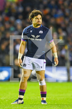 2022-02-05 - Scotland's Sione Tuipulotu during the Six Nations 2022 rugby union match between Scotland and England on February 5, 2022 at BT Murrayfield in Edinburgh, Scotland - SIX NATIONS 2022 - SCOTLAND VS ENGLAND - SIX NATIONS - RUGBY