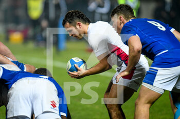 2022-02-11 - Matty Jones (England) introducing in the scrum - 2022 SIX NATIONS UNDER 20 - ITALY VS ENGLAND - SIX NATIONS - RUGBY