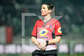 2022-02-11 - The referee of the match Aurelie Groizeleau - 2022 SIX NATIONS UNDER 20 - ITALY VS ENGLAND - SIX NATIONS - RUGBY