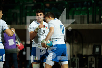 2022-03-11 - Happiness Giovanni Sante (Italy) - 2022 SIX NATIONS UNDER 20 - ITALY VS SCOTLAND - SIX NATIONS - RUGBY