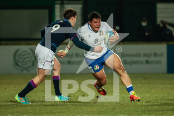 2022-03-11 - Luca Rizzoli (Italy) and Murray Redpath (Scotland) - 2022 SIX NATIONS UNDER 20 - ITALY VS SCOTLAND - SIX NATIONS - RUGBY