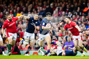 2022-02-12 - Sam Skinner of Scotland during the Six Nations 2022, rugby union match between Wales and Scotland on February 12, 2022 at Principality Stadium in Cardiff, Wales - SIX NATIONS 2022 - WALES VS SCOTLAND - SIX NATIONS - RUGBY
