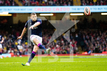 2022-02-12 - Finn Russell of Scotland during the Six Nations 2022, rugby union match between Wales and Scotland on February 12, 2022 at Principality Stadium in Cardiff, Wales - SIX NATIONS 2022 - WALES VS SCOTLAND - SIX NATIONS - RUGBY