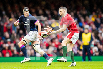 2022-02-12 - Dan Biggar of Wales during the Six Nations 2022, rugby union match between Wales and Scotland on February 12, 2022 at Principality Stadium in Cardiff, Wales - SIX NATIONS 2022 - WALES VS SCOTLAND - SIX NATIONS - RUGBY