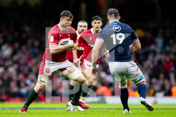 2022-02-12 - Will Rowlands of Wales during the Six Nations 2022, rugby union match between Wales and Scotland on February 12, 2022 at Principality Stadium in Cardiff, Wales - SIX NATIONS 2022 - WALES VS SCOTLAND - SIX NATIONS - RUGBY