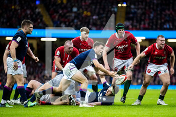 2022-02-12 - Ben White of Scotland during the Six Nations 2022, rugby union match between Wales and Scotland on February 12, 2022 at Principality Stadium in Cardiff, Wales - SIX NATIONS 2022 - WALES VS SCOTLAND - SIX NATIONS - RUGBY
